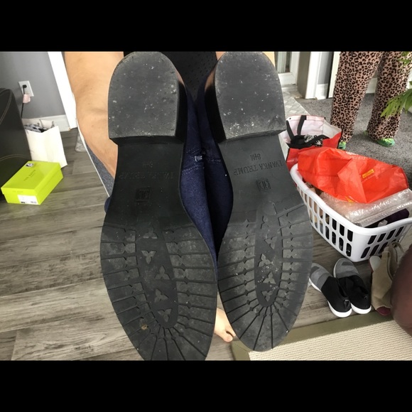 IVANKA TRUMP faux suede over the knee high boots - Picture 4 of 4